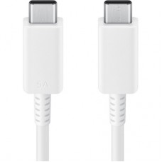 Дата кабель USB Type-C to Type-C 1.8m White 5A Samsung (EP-DX510JWRGRU) - Фото