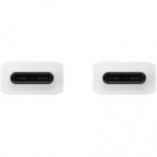 Дата кабель USB Type-C to Type-C 1.8m White 5A Samsung (EP-DX510JWRGRU) - Фото