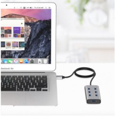 Концентратор Maiwo USB 3.0 Type-A / Type-C to 7х USB3.0 (KH700) - Фото