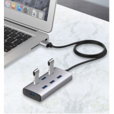Концентратор Maiwo USB 3.0 Type-A / Type-C to 7х USB3.0 (KH700) - Фото