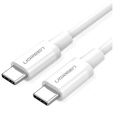 Дата кабель USB-C to USB-C 1.5m US264 18W ABS Cover White Ugreen (60519) - Фото