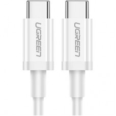 Дата кабель USB-C to USB-C 1.5m US264 18W ABS Cover White Ugreen (60519) - Фото