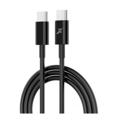Дата кабель Type-C to Type-C 20W CC-03B Black Grand-X (CC-03B) - Фото