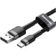 Дата кабель USB 2.0 AM to Type-C 2.0m 2A Gray-Black Baseus (CATKLF-CG1) Дата кабель USB 2.0 AM to Type-C 2.0m 2A Gray-Black Baseus (CATKLF-CG1)