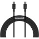 Дата кабель USB-C to USB-C 1.0m 5A Black Baseus (CATYS-B01)