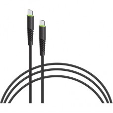Дата кабель USB-C to USB-C 0.2m CBFLEXTT0 60W Intaleo (1283126559495) Дата кабель USB-C to USB-C 0.2m CBFLEXTT0 60W Intaleo (1283126559495) - Фото
