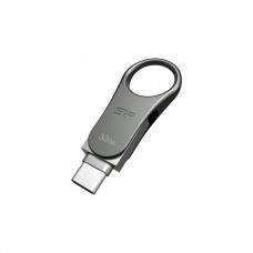 USB-флеш-накопичувач Silicon Power 32 GB Mobile C80 Silver USB 3.0 (SP032GBUC3C80V1S) - Фото