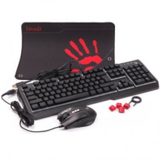 Комплект A4Tech Bloody B1700 USB Black (Bloody B1700 Black) - Фото