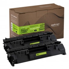 Картридж PATRON HP LJ CE505A/CANON 719 GREEN Label (DUAL PACK) (PN-05A/719DGL)