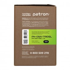 Картридж PATRON HP LJ CE505A/CANON 719 GREEN Label (DUAL PACK) (PN-05A/719DGL) - Фото