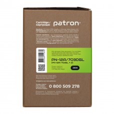 Картридж PATRON HP LJ Q2612A/CANON 703 GREEN Label (DUAL PACK) (PN-12A/703DGL) - Фото