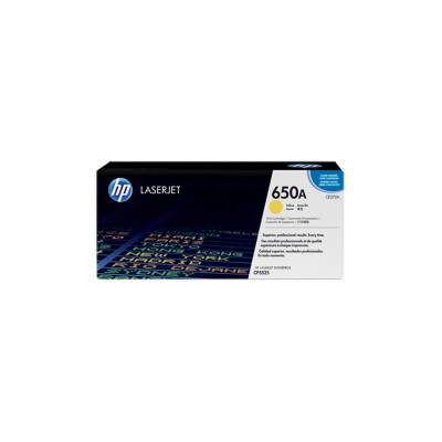 Картридж HP CLJ  650A yellow, CP5525 (CE272A)
