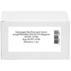 Картридж NewTone Canon imagePROGRAF iPF670/770 Magenta (NT.PFI-107M)