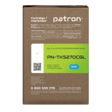 Тонер-картридж Patron Kyocera Mita TK-5270C cyan Green Label (PN-TK5270CGL) - Фото
