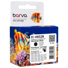 Картридж Barva HP 652 black/F6V25AE, 11 мл (IC-H652B) Картридж Barva HP 652 black/F6V25AE, 11 мл (IC-H652B)