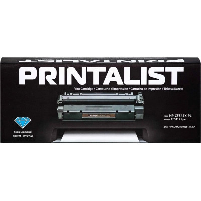 Картридж Printalist HP CLJ M280/M281/M254/CF541X Cyan (HP-CF541X-PL)
