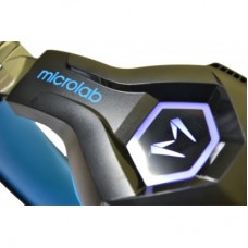 Наушники Microlab G7 Black/Blue (G7_b+b) - Фото