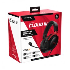 Наушники HyperX Cloud III Black-Red (727A9AA) - Фото