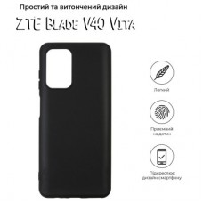 Чохол для мобільного телефона BeCover ZTE Blade V40 Vita Black (708654) - Фото