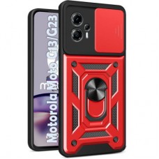Чохол для мобільного телефона BeCover Military Motorola Moto G13/G23 Red (709100) - Фото