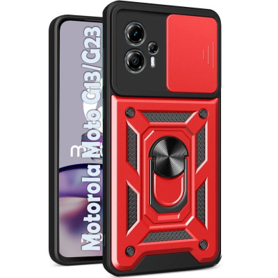 Чохол для мобільного телефона BeCover Military Motorola Moto G13/G23 Red (709100)
