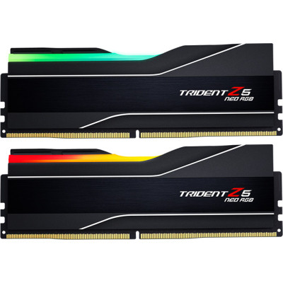 Модуль памяти для компьютера DDR5 32GB (2x16GB) 6000 MHz Trident Z5 NEO RGB for AMD G.Skill (F5-6000J3038F16GX2-TZ5NR)
