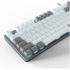 Клавіатура Aula F3287 Keycap KRGD Blue USB UA White/Grey (6948391240688) Клавіатура Aula F3287 Keycap KRGD Blue USB UA White/Grey (6948391240688) - Фото