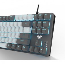 Клавіатура Aula F3287 Keycap KRGD Blue USB UA White/Grey (6948391240688) Клавіатура Aula F3287 Keycap KRGD Blue USB UA White/Grey (6948391240688) - Фото
