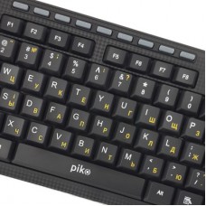 Клавіатура Piko KB-108 USB Black (1283126467103) - Фото
