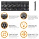 Клавиатура Piko KB-108 USB Black (1283126467103)