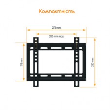 Кронштейн ACCLAB AL-FR20/F (1283126485763) - Фото