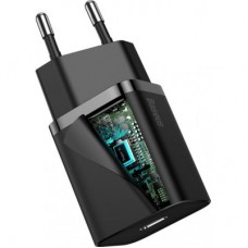 Зарядний пристрій Baseus 1 Type-C 20 W (CCSUP-B01) - Фото