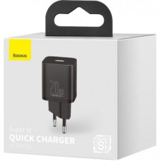 Зарядний пристрій Baseus 1 Type-C 20 W (CCSUP-B01) - Фото