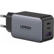 Зарядний пристрій Ugreen 3xUSB 65 W GaN (2xUSB-C+USB-A) CD244 Grey (10335)