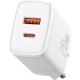 Зарядний пристрій Baseus Compact Quick Charger U+C 20 W EU White (CCXJ-B02)
