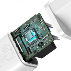 Зарядний пристрій Baseus Super Si Quick Charger 1C 20 W EU White (CCSUP-B02) - Фото