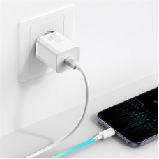 Зарядний пристрій Baseus Super Si Quick Charger 1C 20 W EU White (CCSUP-B02) - Фото