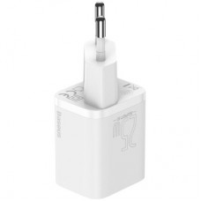 Зарядний пристрій Baseus Super Si Quick Charger 1C White (CCSP020102) - Фото