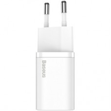 Зарядний пристрій Baseus Super Si Quick Charger 1C White (CCSP020102) - Фото