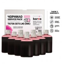 Чернила BARVA EPSON L800/L810/L850/L1800 10x100 мл LIGHT MAGENTA (E-L800LM-1SP)