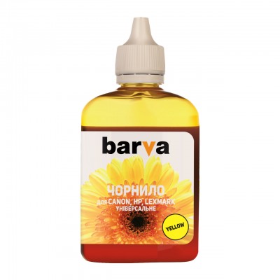 Чернила BARVA CANON/HP/Lexmark Universal №4 YELLOW 90г (CU4-474)