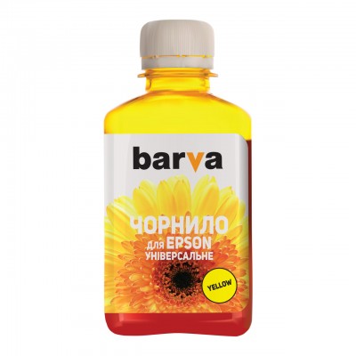 Чернила Barva Epson universal 1, water-soluble, 180г YELLOW (EU1-456)