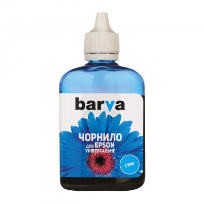 Чернила Barva Epson universal 1, water-soluble, 90г CYAN (EU1-446)