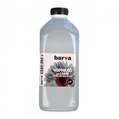 Чернила BARVA CANON PGI-520/PG-510 BLACK 1кг (C520-263)