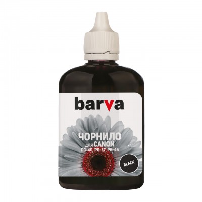 Чернила BARVA CANON PG-40 90г BLACK Pigment (C40-294)