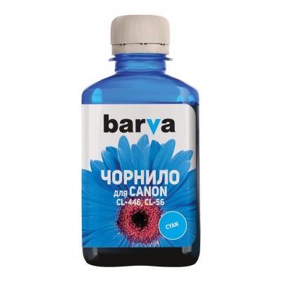 Чернила BARVA CANON CL-446/CL-56 180г CYAN (C446-442)