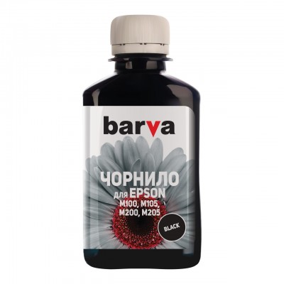 Чернила BARVA EPSON M100/M105/M200/M205 (T77414) 1кг BLACK SOFT Pigment (M100-483)