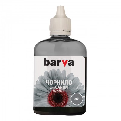 Чернила BARVA Canon CLI-471 (TS8040) Grey 90 г (C471-557)