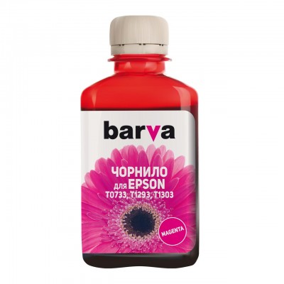 Чернила BARVA Epson T1303/T1293/T1283/T1033/T0733 Magenta 180 г pigm. (E130-537)