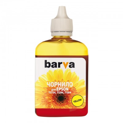 Чорнило BARVA Epson T1304/T1294/T1284/T1034/T0734 Yellow 90 г pigm. (E130-530)